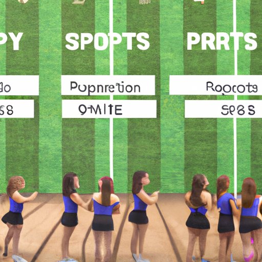Comparing Cheerleader Salaries Across Different Levels