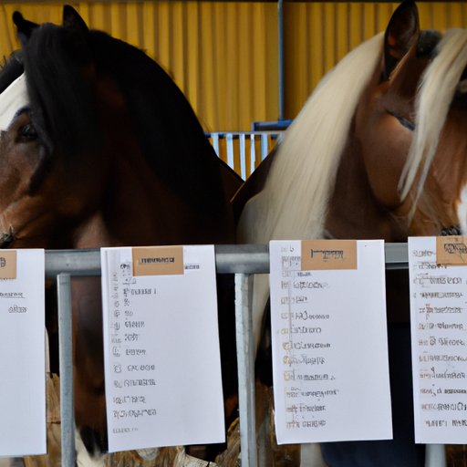 Comparing Prices of Different Types of Clydesdale Horses