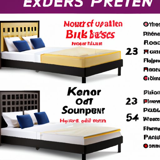 Different Types of King Size Mattresses and Their Costs