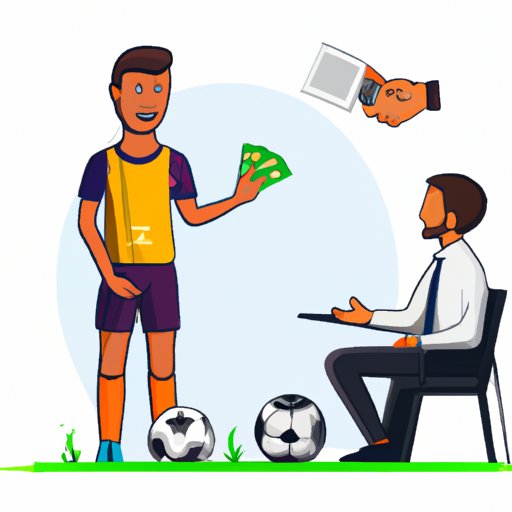 Interview with a Professional Soccer Player to Discuss Salary and Benefits