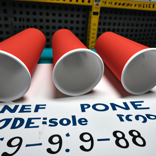 Examining the Cost of Producing Solo Cups