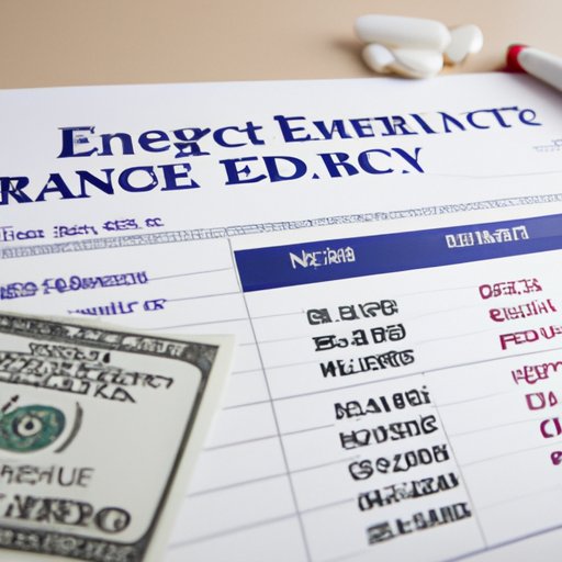 Exploring the Average Cost of a Trip to the ER