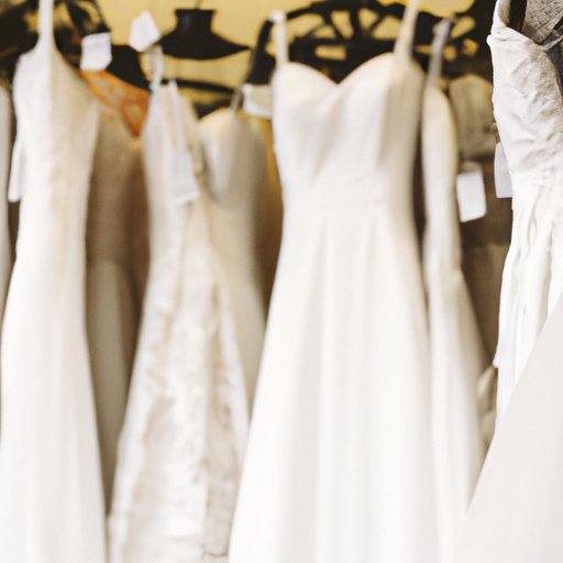 The Average Cost of a Wedding Dress