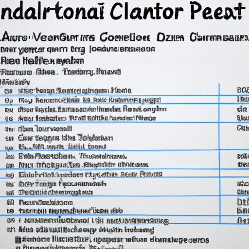 Summary of Central Air Cost Factors