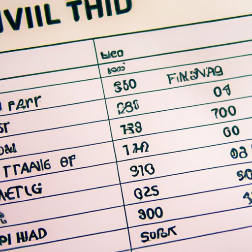 A Breakdown of the Fees and Prices for a Trip to Thailand