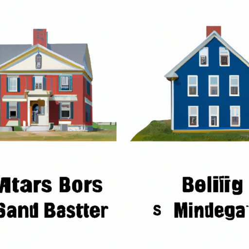 Comparison of Building vs. Buying a House in Massachusetts