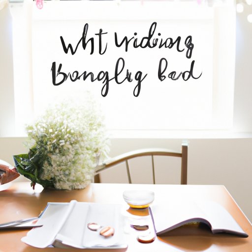 What to Consider When Budgeting for a Wedding