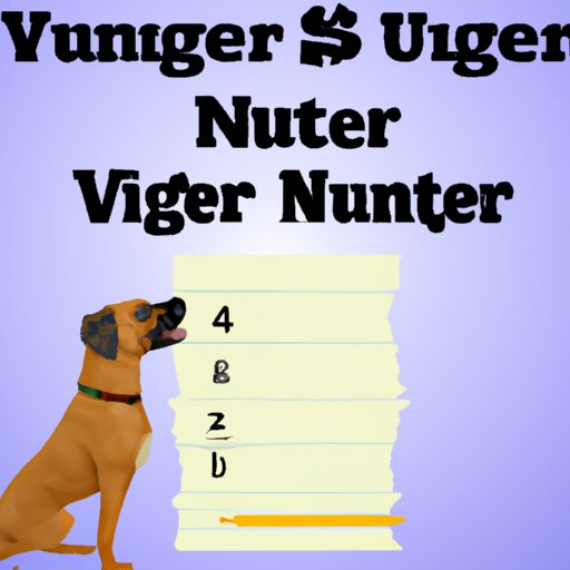 How to Budget for Neutering Your Dog