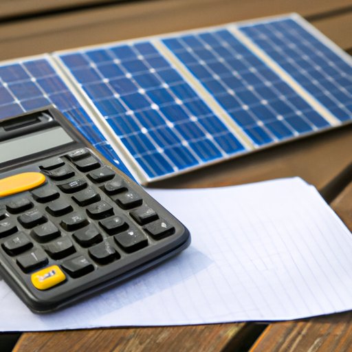 How to Calculate the Return on Investment from Installing Solar Panels