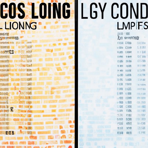 A Comparison between the Cost of Living in London versus Other Major Cities