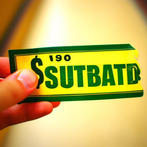 The Price Tag of Opening a Subway Restaurant