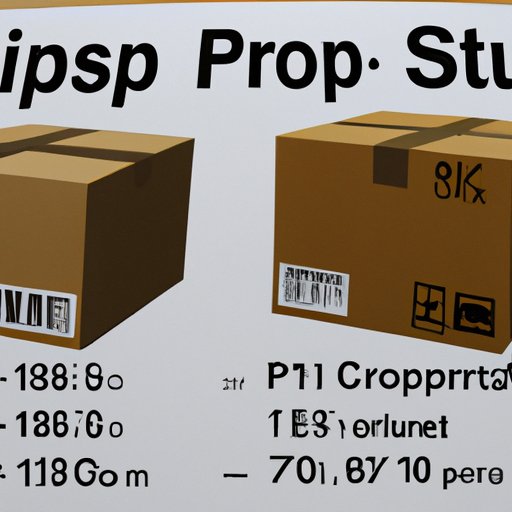 Comparing the Rates for Shipping 100 lbs with UPS