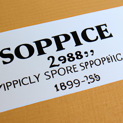 The Cost of Shipping a Package