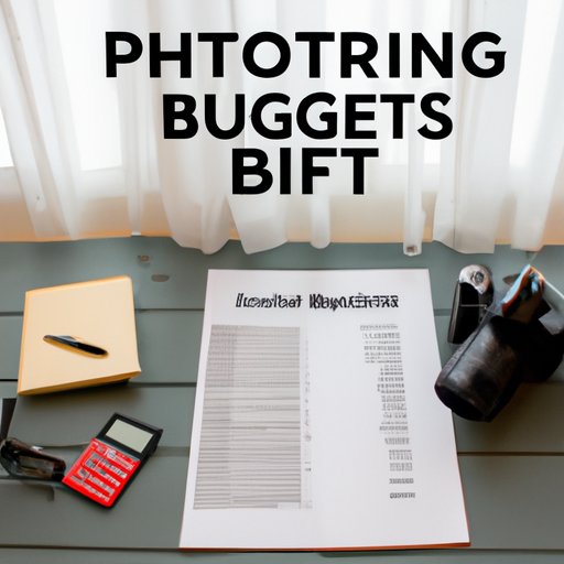 How to Create a Budget for Starting a Photography Business