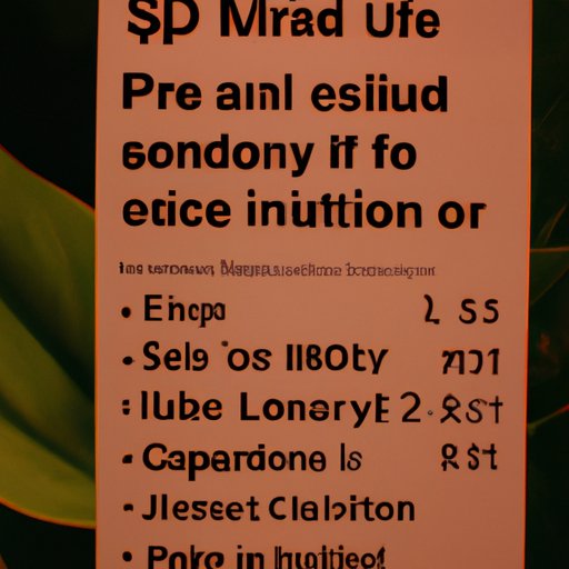 A Guide to the Prices of Laboratory Services
