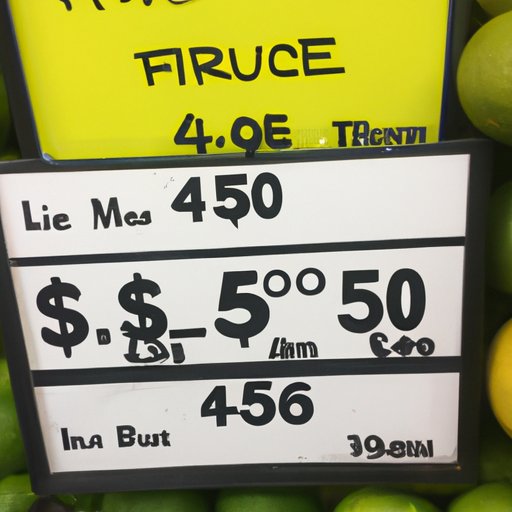 Regional Variations in Lime Prices