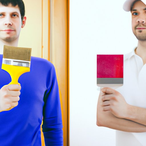 Comparing Professional Painters and DIY Painting Projects