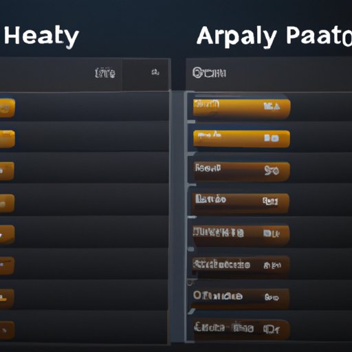 Comparing Health Levels Across Different Players in Apex