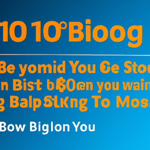 How to Make the Most Out of Your 100 Bitcoin Investment