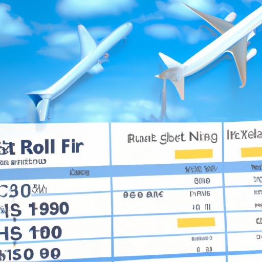 Comparing Costs Between Airlines for Round Trip Tickets to Florida