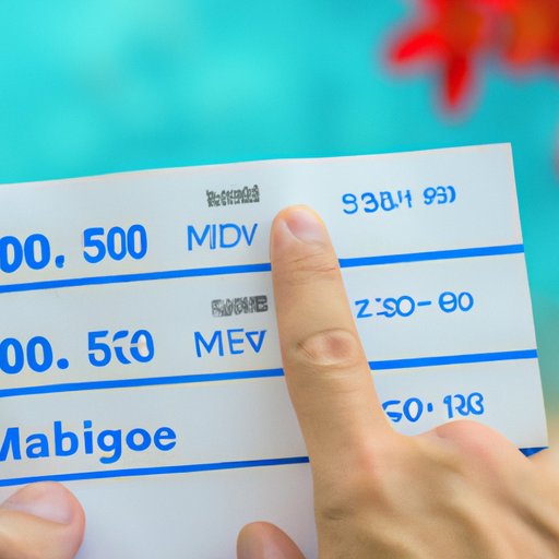 Comparing Prices for a Trip to the Maldives