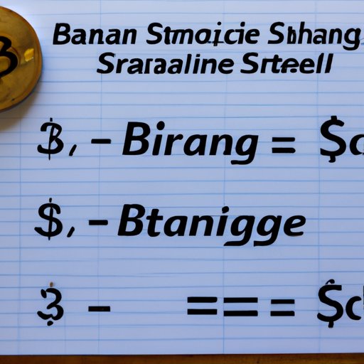 How to Calculate the Value of One Bitcoin Share in US Currency