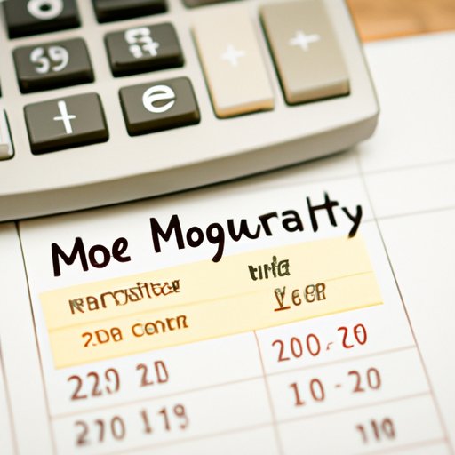 Calculate Your Ideal Monthly Mortgage Payment