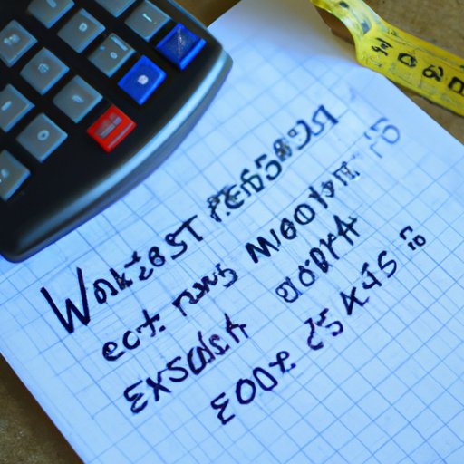 Calculate the Recommended Amount of Exercise to Lose Weight