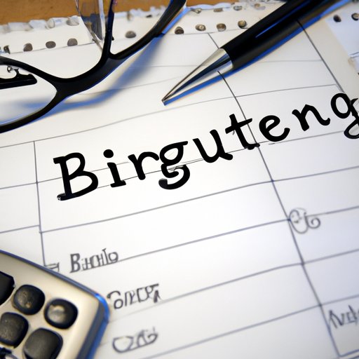 Setting a Budget for Investing