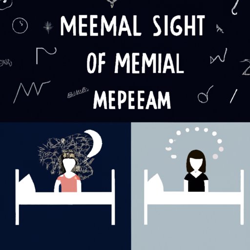 Relationship Between Sleep and Mental Health