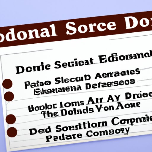 Overview of Divorce and Social Security Benefits