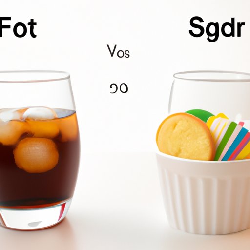 Comparing to Other Sugary Drinks and Snacks
