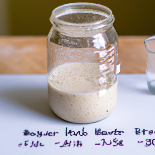 How to Measure the Right Amount of Sourdough Starter for Your Recipe
