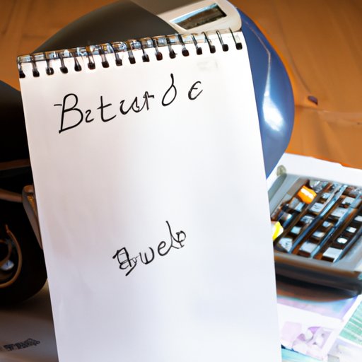 Budgeting for the Total Cost of Financing a Motorcycle