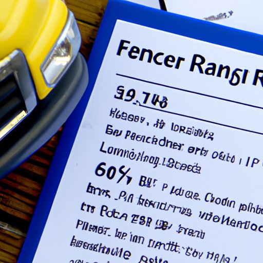Comparing Rates and Terms for Financing a Truck