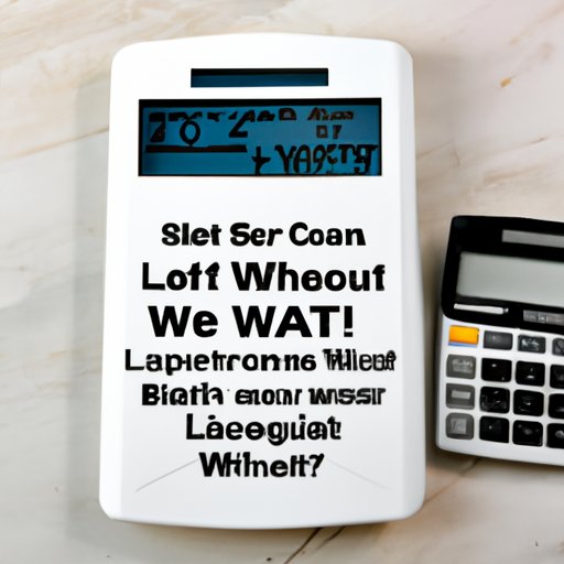 The Benefits of Using a 6 Week Weight Loss Calculator