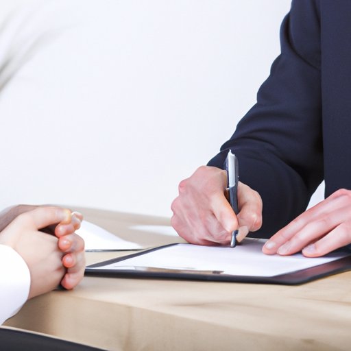 Interviewing a Professional on Legal Requirements