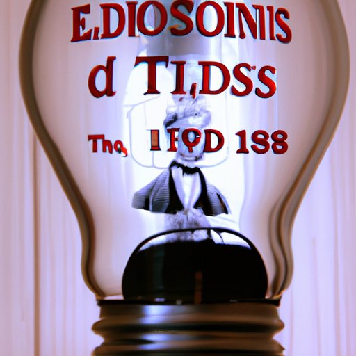 The Prodigy of Progress: The Age of Thomas Edison When He Pioneered the Lightbulb