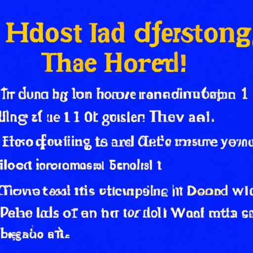 A Guide to Knowing When You Can Legally Stay in a Hotel