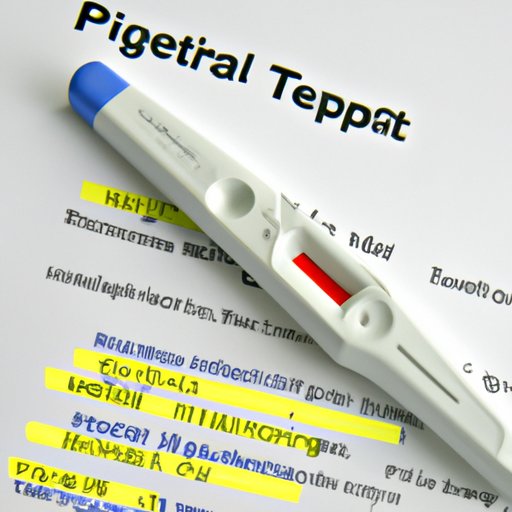 Definition of a Pregnancy Test