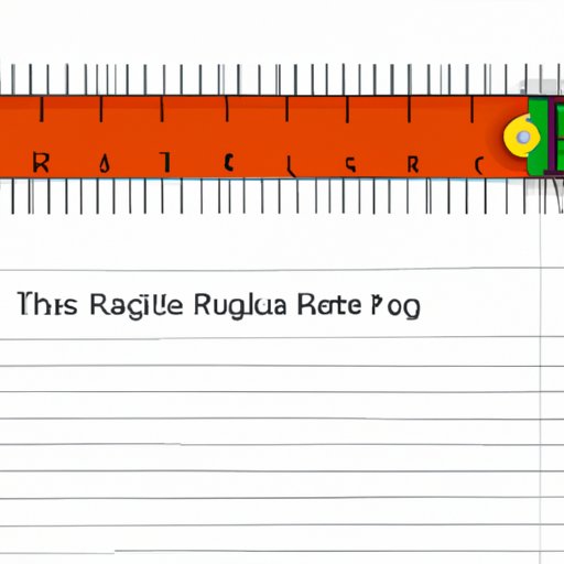 Utilize the Ruler Tool to Add Writing Lines in Google Docs