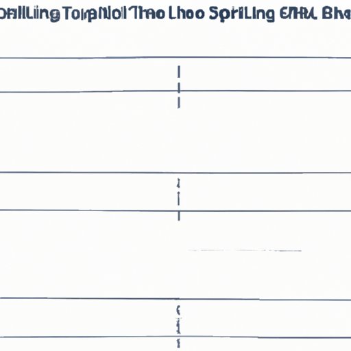 Insert Table Rows and Set Line Spacing to Create Writing Lines