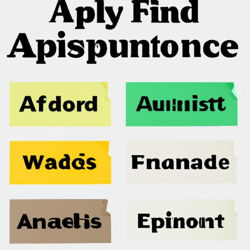 Understand the Application Process for Each Type of Financial Aid