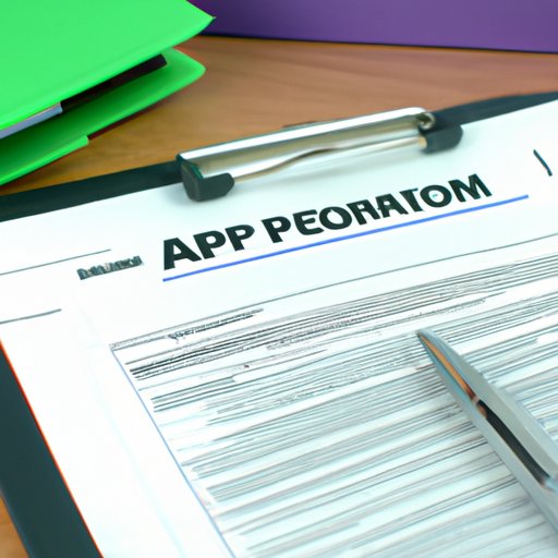 Gather All Necessary Documents and Forms Needed for the Application