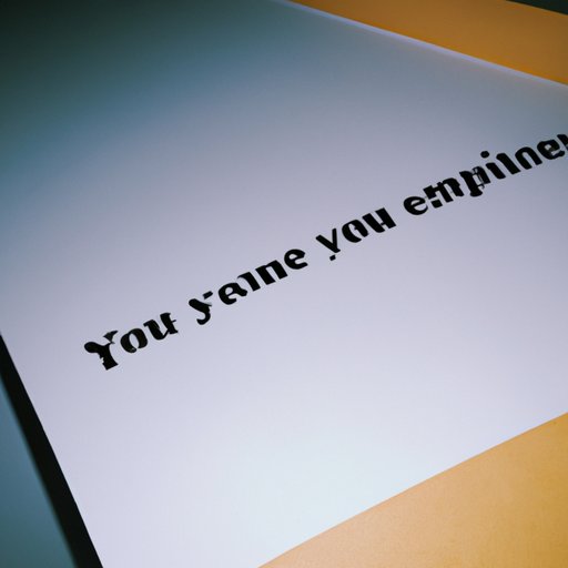 Include an Explanation of What It Means to You