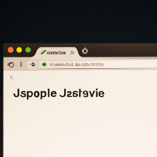 Disable JavaScript in Your Browser