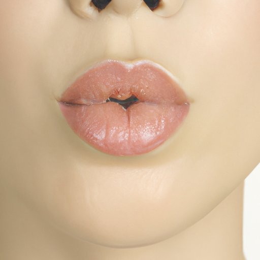 Use Your Lips: Softly press your lips together and gently move them around