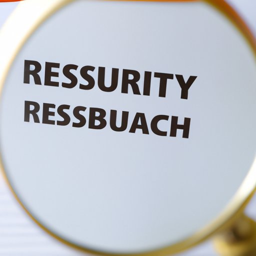 Research the Industry and its Regulations