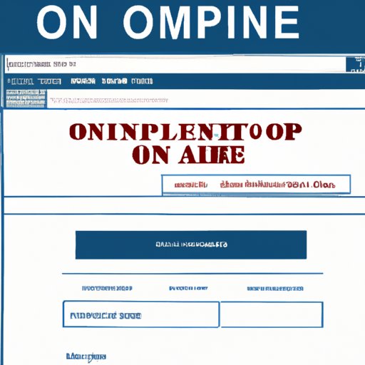 Complete the Online Application Form