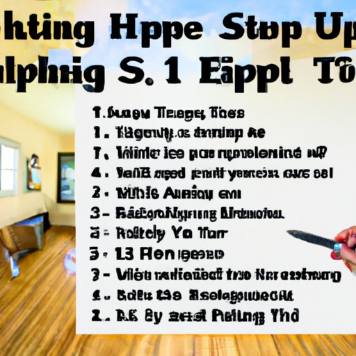 Listing Necessary Steps to Flipping a House